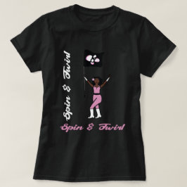 Flagg T-Shirt Rosa Blomma