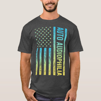 Flagga 02 Audiophilia Audiophilia Audiophile T Shirt