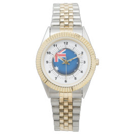 Flagga 2-tonsbevakning för kvinnor i Australien Armbandsur