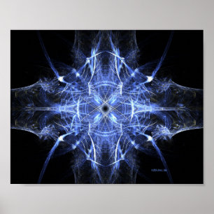 Flagga 8 x 10 poster