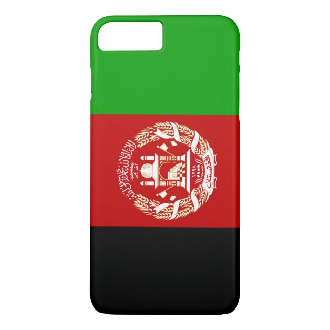 Flagga Afganistan Case-Mate iPhone Skal (Baksida)
