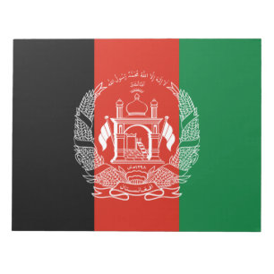 Flagga Afghanistan Anteckningsblock