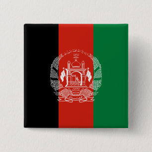 Flagga Afghanistan Knapp