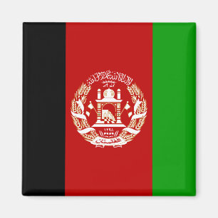 Flagga Afghanistan Magnet