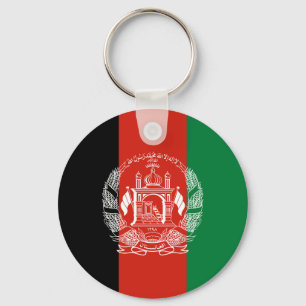 Flagga Afghanistan Nyckelring