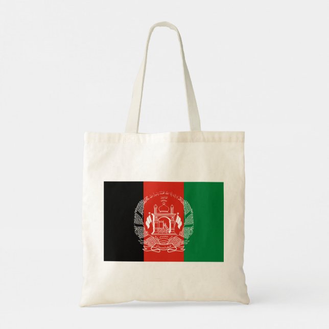 Flagga Afghanistan Tygkasse (Baksida)