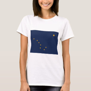 Flagga Alaska T Shirt