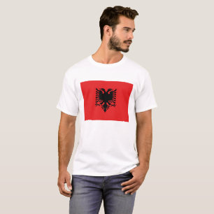 Flagga Albanien T Shirt