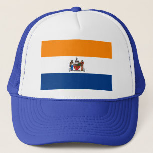 Flagga Albany, New York Hat Keps