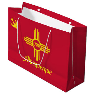 Flagga Albuquerque, New mexico Large Gift Bag