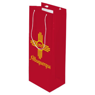 Flagga Albuquerque, New mexico Vin Gift Bag