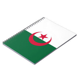 Flagga Algeriet Anteckningsbok