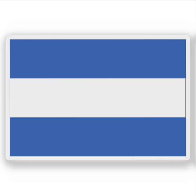 Flagga Almelo, Nederländerna Klistermärken (Framsida)