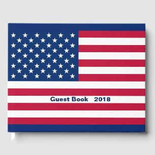Flagga Amerikanska land resa Gästböcker