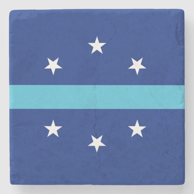 Flagga Anaheim, Kalifornien Stenunderlägg (Framsidan)