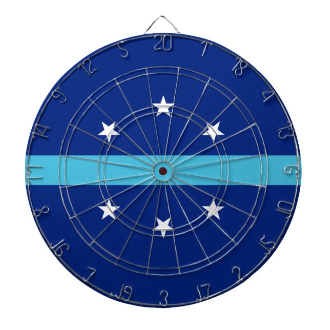 Flagga Anaheim (Kalifornien, USA) Darttavla (Framsidan)