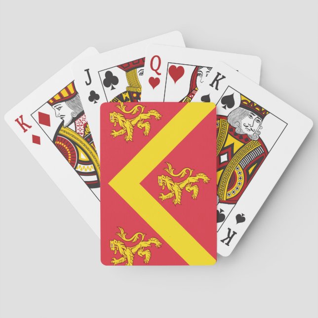 Flagga Anglesey Casinokort (Baksidan)
