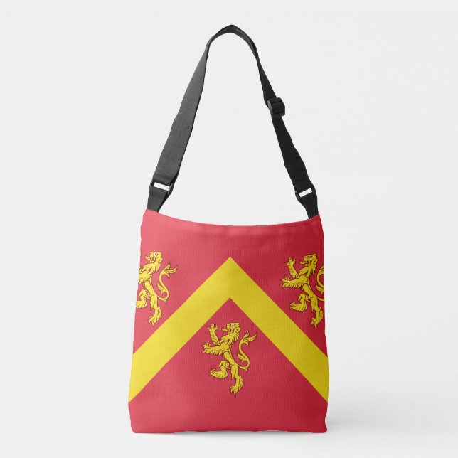 Flagga Anglesey Crossbody Bag Axelväska (Framsida)