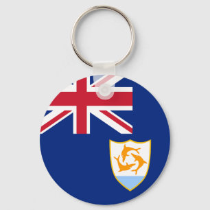 Flagga Anguilla Nyckelring