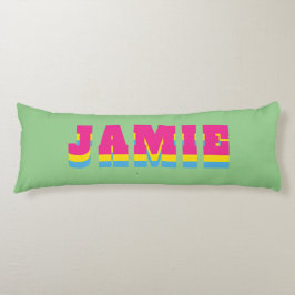 Flagga anpassade namn för det transexuella Pridet Kroppskudde