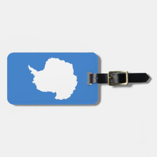 Flagga Antarktis Bagagebricka
