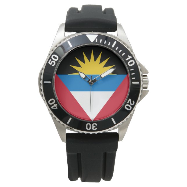 Flagga Antigua och Barbuda Armbandsur (Framsida)