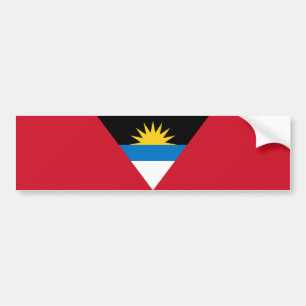 Flagga Antigua och Barbuda Bildekal