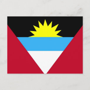 Flagga Antigua och Barbuda Vykort