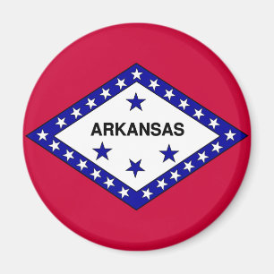 Flagga Arkansas Magnet