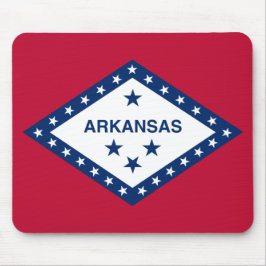 Flagga Arkansas Musmatta