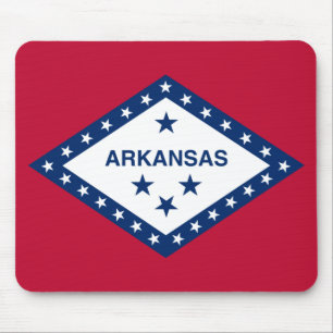 Flagga Arkansas Musmatta