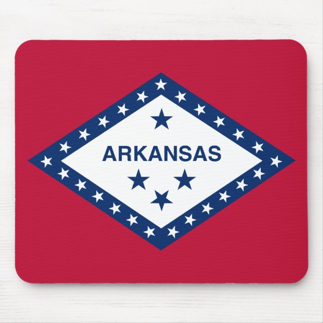 Flagga Arkansas Musmatta (Framsidan)