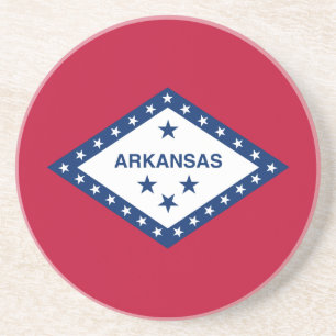 Flagga Arkansas Underlägg Sandsten