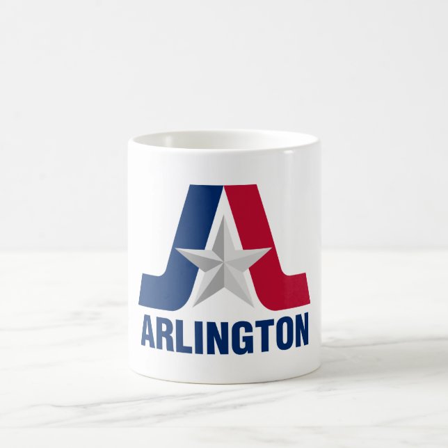 Flagga Arlington, Texas Coffee Mugg (Center)