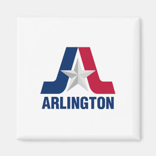 Flagga Arlington, Texas Magnet