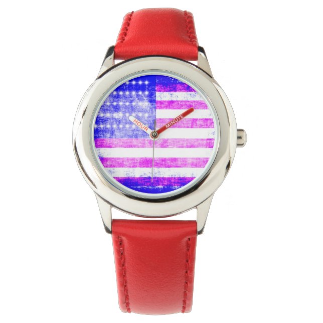 Flagga Armbandsur (Framsida)