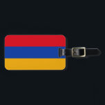Flagga Armenien Bagagebricka<br><div class="desc">Flagga Armenien</div>