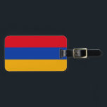 Flagga Armenien Bagagebricka<br><div class="desc">Flagga Armenien</div>