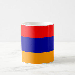 Flagga Armenien färg Kaffemugg