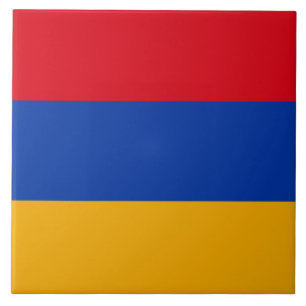 Flagga Armenien Kakelplatta