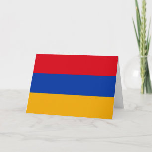 Flagga Armenien Kort