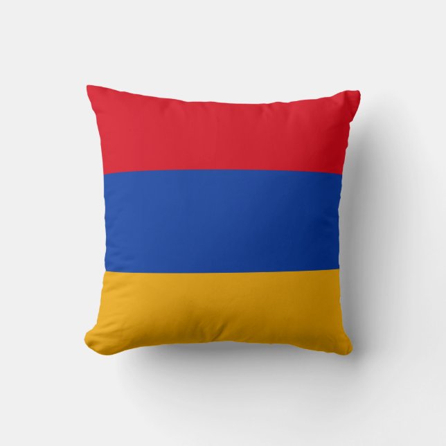 Flagga Armenien Kudde (Framsida)