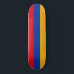 Flagga Armenien Mini Skateboard Bräda 18,5 Cm<br><div class="desc">Detta projekt är utmärkande för det armeniska flagga (officiellt Republiken Armenien), som är ett inlandsområde land i södra Kaukasus-regionen Eurasien. Armenien ligger i Westerna Asien, på de armeniska högländerna, och Turkiet gränsar till väster, Georgien i norr, de facto oberoende-republiken Artsakh och Azerbajdzjan i öster och Iran och Azerbajdzjans exklav Nakhchivan...</div>
