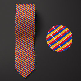 Flagga Armenien Mönster Slips