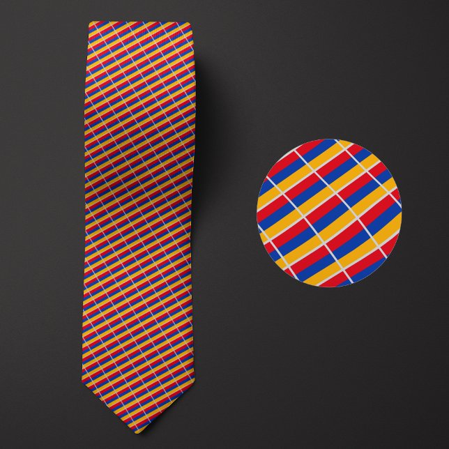 Flagga Armenien Mönster Slips (Skapare uppladdad)