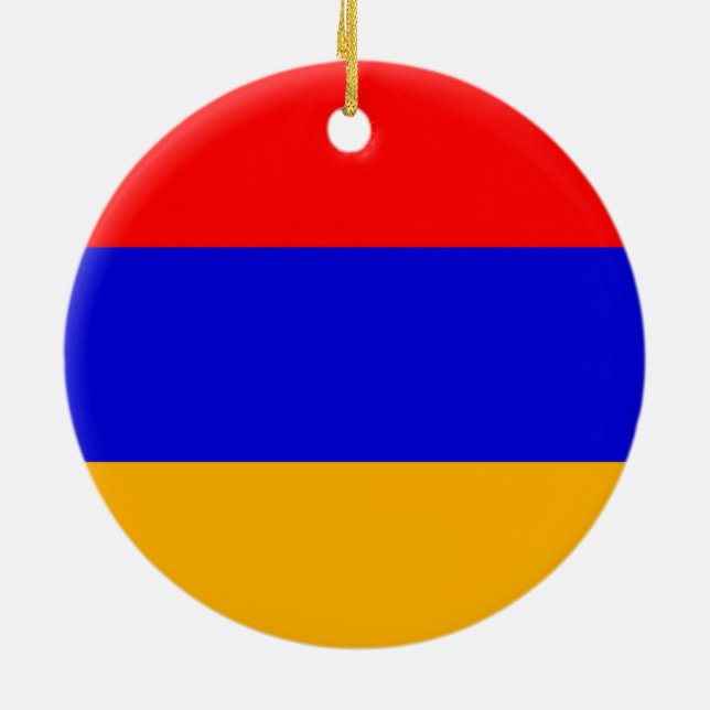 Flagga Armenien Ornament (Baksidan)