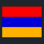 Flagga Armenien Poster<br><div class="desc">Flagga Armenien Poster</div>