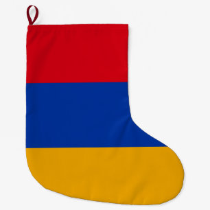 Flagga Armenien Stor Julstrumpa