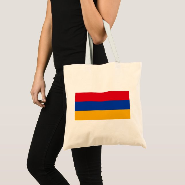 Flagga Armenien Tygkasse (Framsida (produkt))