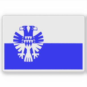 Flagga Arnhem, Nederländerna Klistermärken